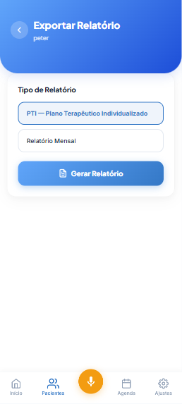 Exportar Relatório